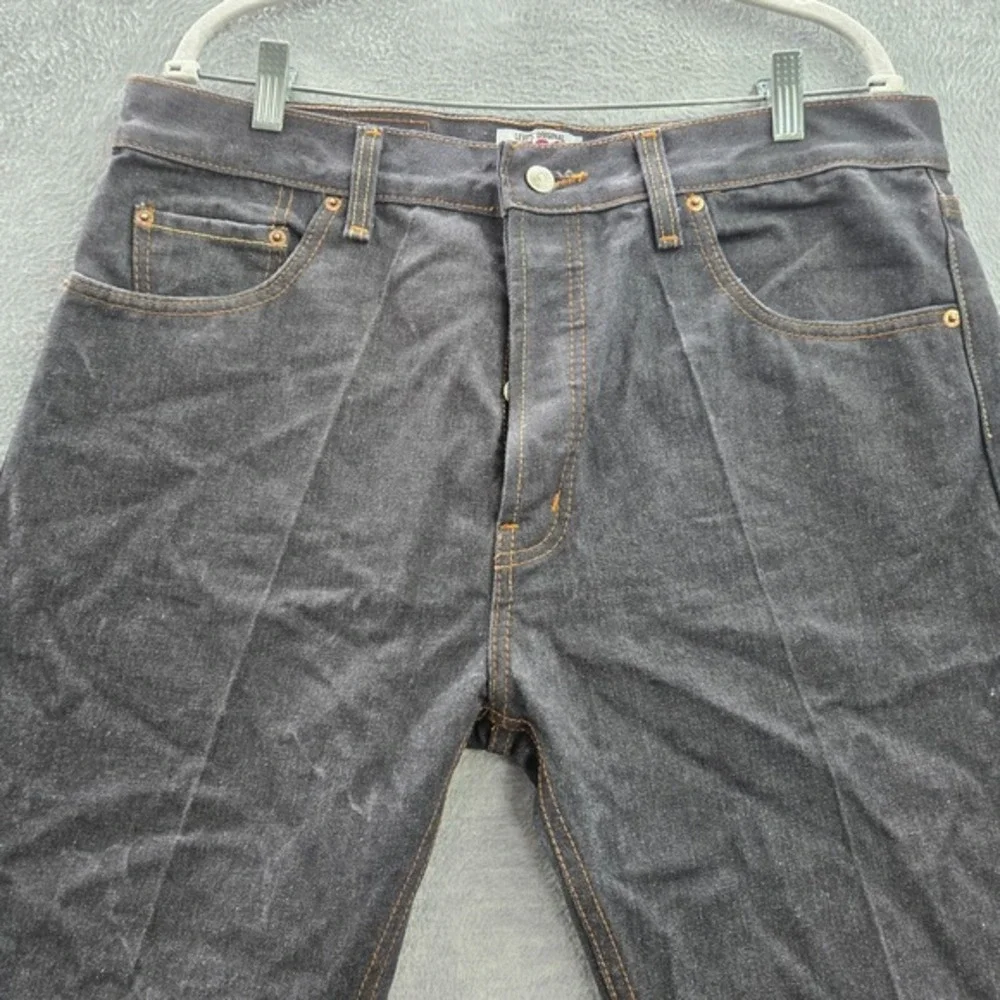 VINTAGE Levi's 501 Men Jeans 36x30 Gray Denim Straight Leg Button Fly Y2K USA‎
